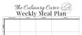Download the full free weekly planner. Perfect to print and post on your fridge and fill out 